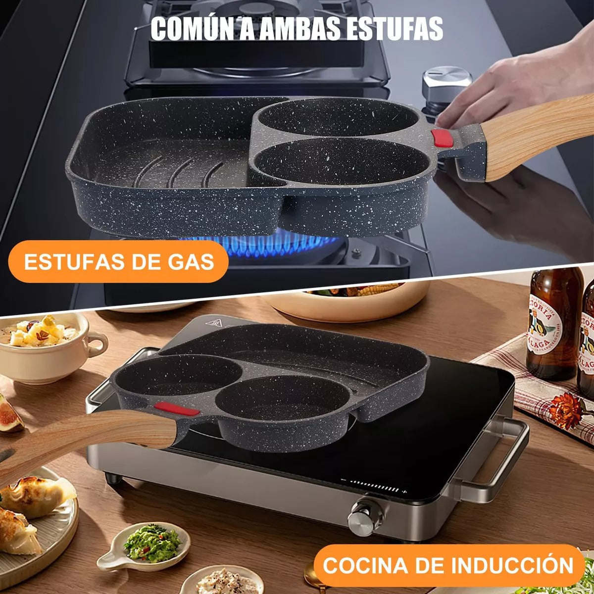 Sartén Antiadherente Multiusos - Calidad premium