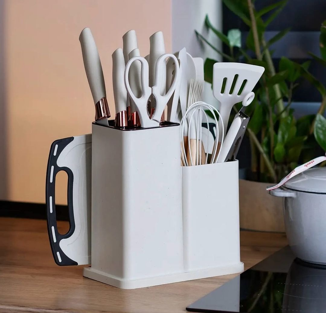 Set de cocina por 19 utensilios - Calidad Premium®