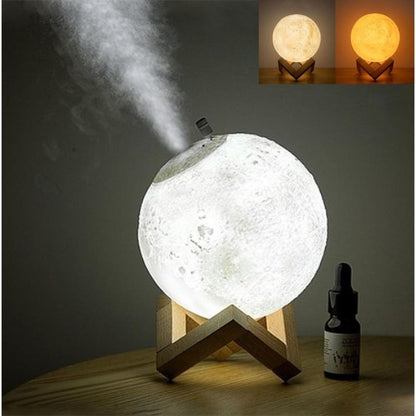 Humidificador, difusor lámpara luna 3D - Obsequio Esencia®