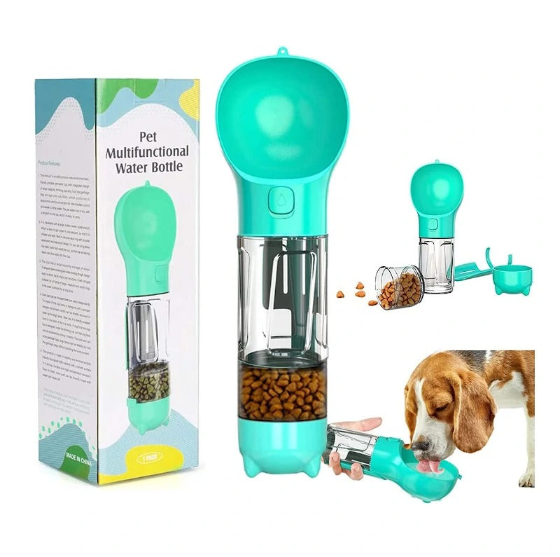 Bebedero Multifuncional para mascotas 4 En 1 - Calidad Premium®