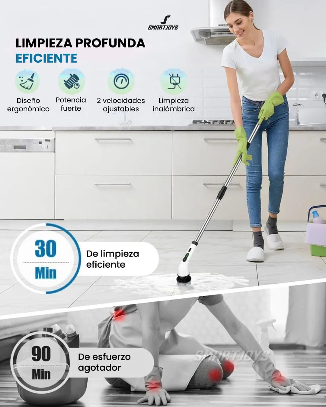 Cepillo multifuncional 9 en 1 - Calidad premium®