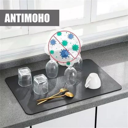 Tapete absorbente multi usos para cocina - Calidad Premium color negro®