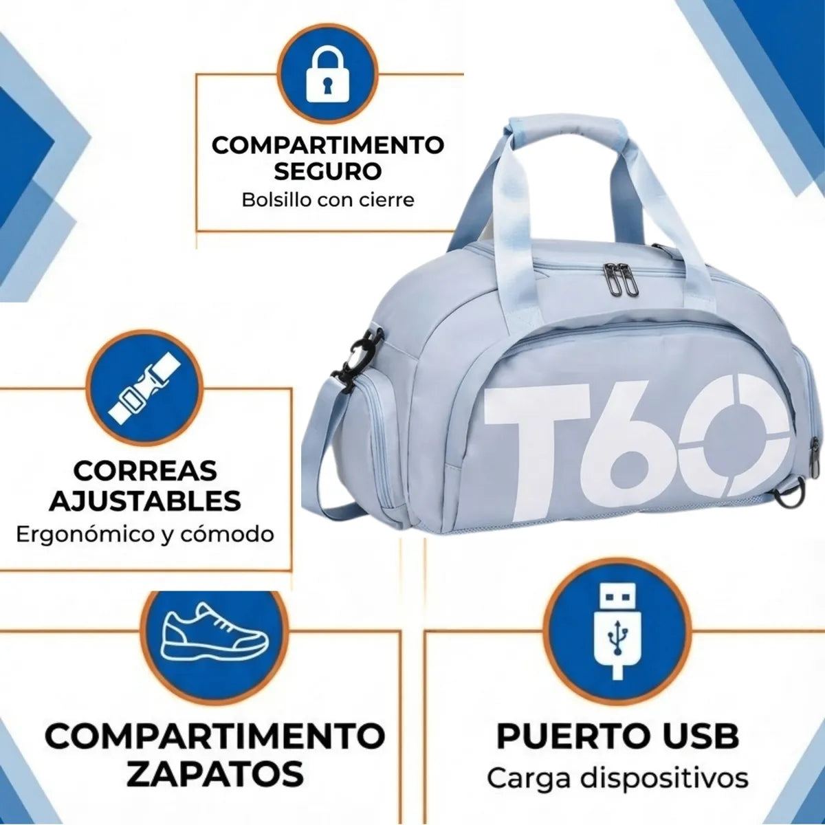 Bolso Deportivo T60 Multiusos